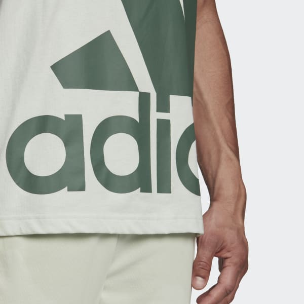 Verde Camiseta Essentials Giant Logo CV696