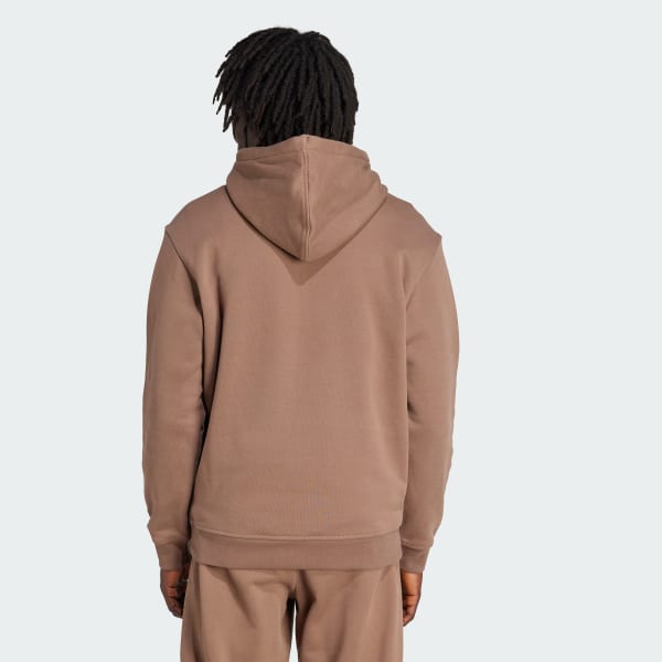 Brown Collegiate Loose Hoodie