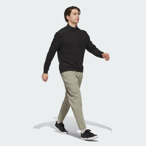 Μαύρο Ultimate365 Terry Cloth Quarter-Zip Pullover