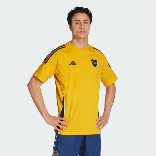 Amarillo Remera de Boca Juniors Tiro 25
