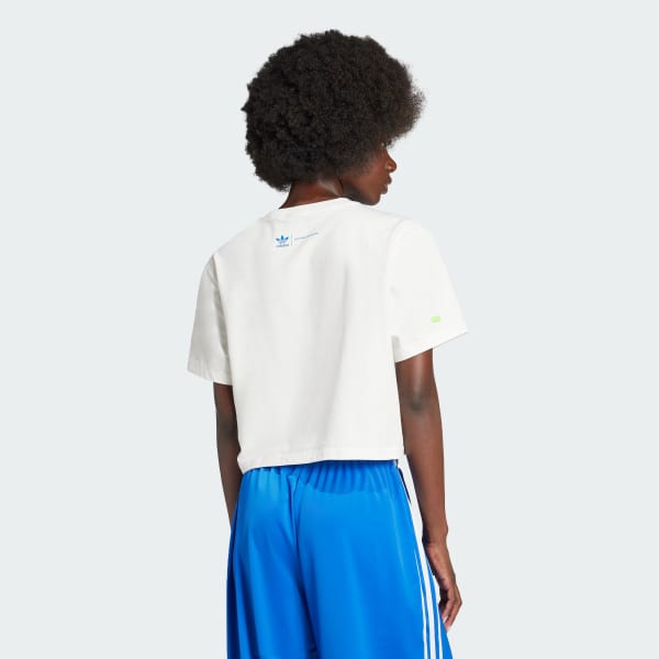 Beyaz KSENIASCHNAIDER Originals Label Tişört