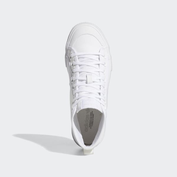 White Nizza Trek Shoes