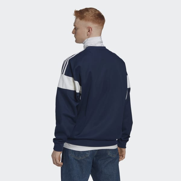 Niebieski Adicolor Classics Cut Line Crew Sweatshirt TF130