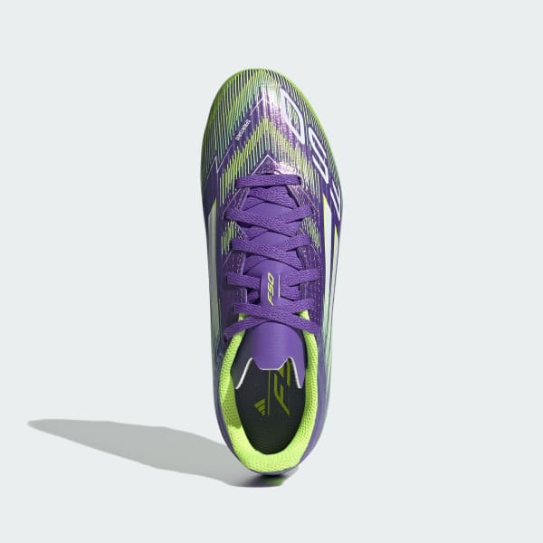 Purple F50 League Firm/Multi-Ground Cleats Kids