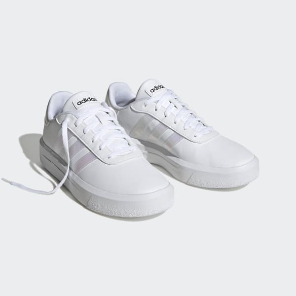 Adidas platform white discount