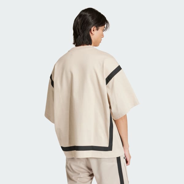 Beige Playera Adibreak Classic Street Premium