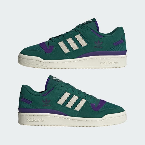 Green and purple adidas 2025