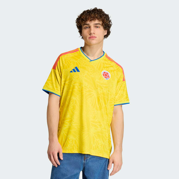 สีเหลือง เสื้อฟุตบอลชุดเหย้า Colombia 26