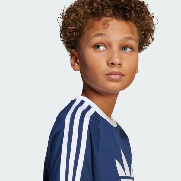 adidas Originals Loose Tee - Blue | Free Shipping with