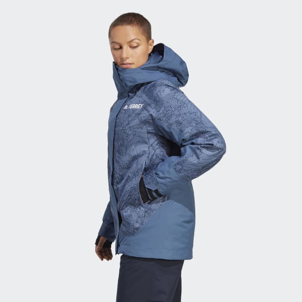 Blu Giacca Terrex 2-Layer Insulated Snow Graphic