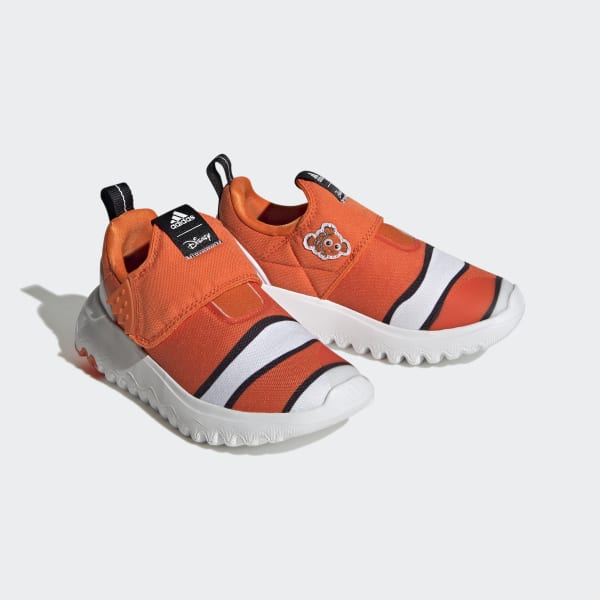 Orange adidas x Disney Suru365 Finding Nemo Slip-On Shoes