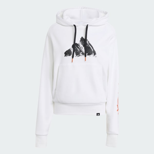 Blanco Buzo con capucha estampado Terrex Snow Adventure
