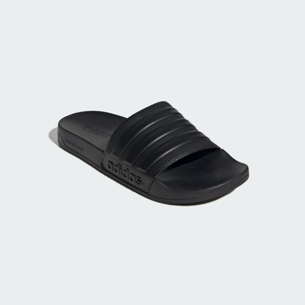 Svart Adilette Shower Sandaler