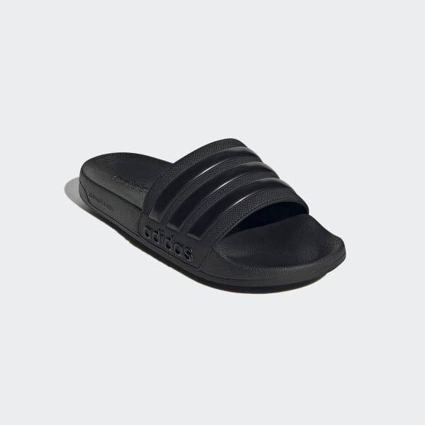 Ejercicio mañanero etiqueta escotilla adidas Adilette Shower Slides - Black | Unisex Swim | adidas US