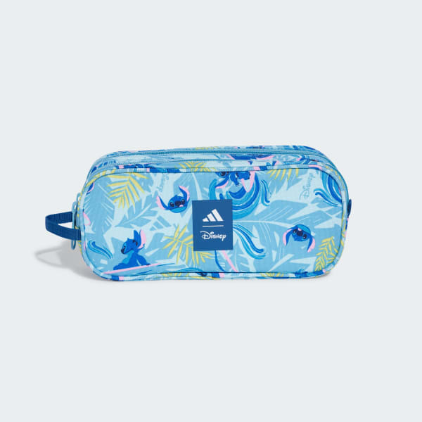 Blue adidas DISNEY LILO & STITCH PENCIL CASE AOP