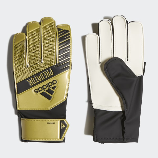 gold adidas gloves