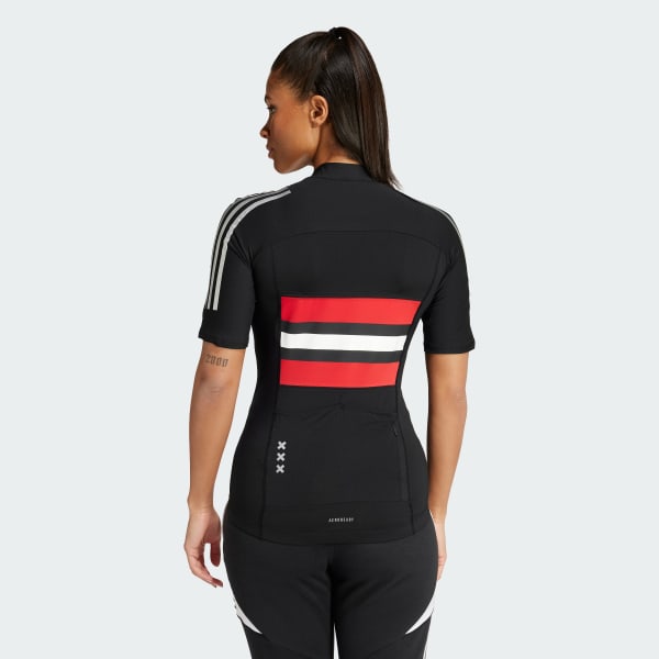Schwarz Ajax Radtrikot