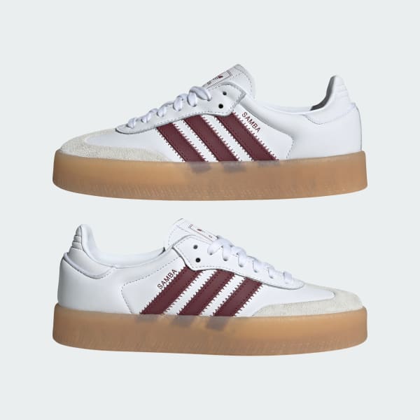 気質アップ adidas Sambae Shoes - White | Free Shipping with adiClub 靴