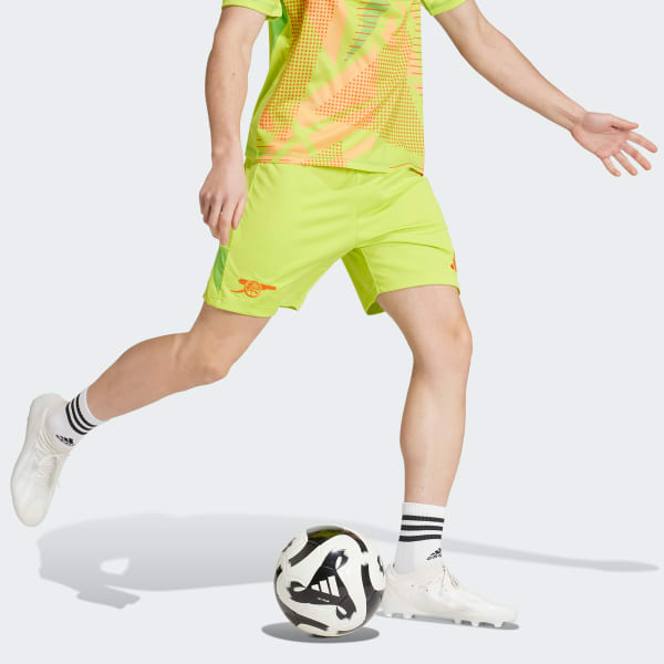 Amarillo Pantalón corto portero Arsenal 24/25