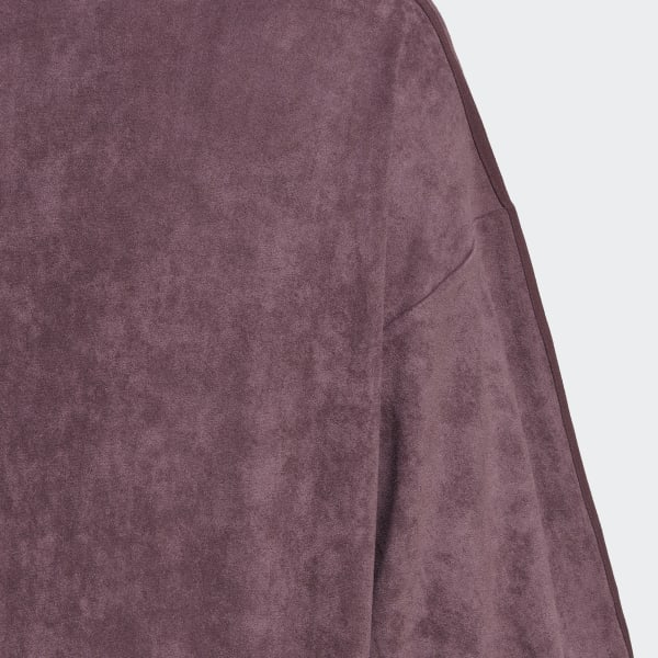 adidas Adicolor Classics Suede Hoodie Paars adidas Offici le Shop