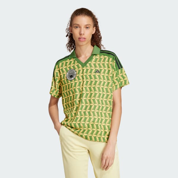 Verde Camisa adidas x FARM