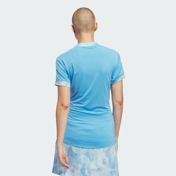 Blau Women's Ultimate365 Printed Poloshirt