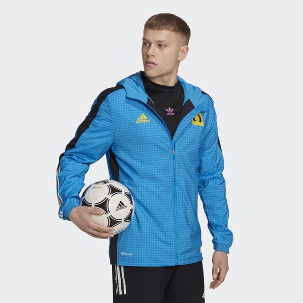 Blu Giacca a vento adidas Tiro x LEGO®