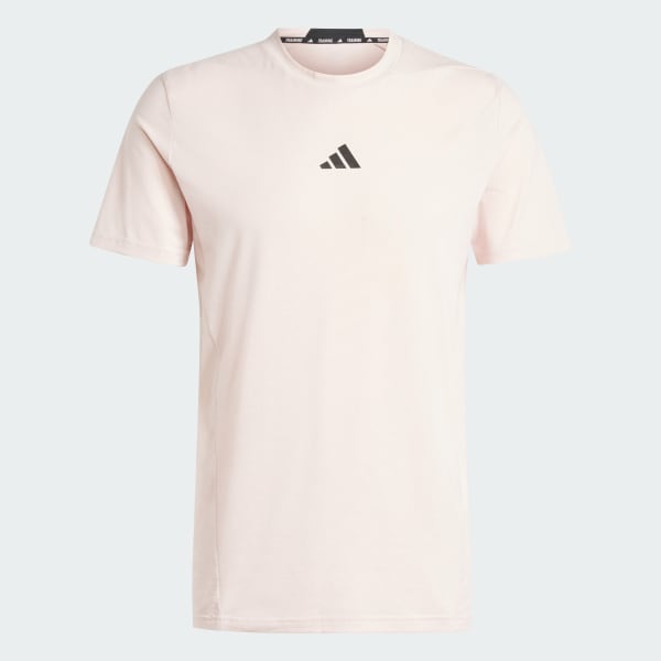 Pink Designed for Training Workout T-Shirt