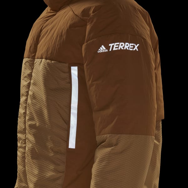Marrone Giacca adidas Terrex MYSHELTER COLD.RDY