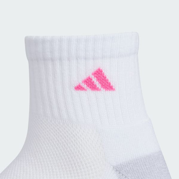 Adidas Athletic Cushioned 6-Pack Quarter Socks Kids WORLDWIDE DELIVERY