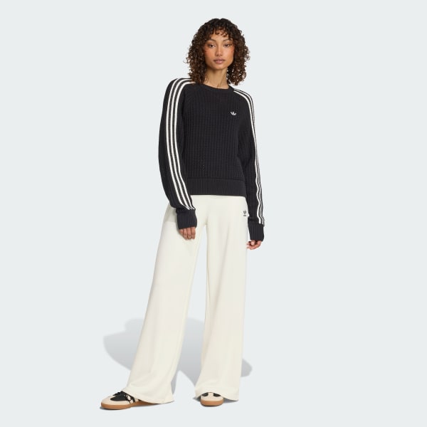 White Essentials Winterized Wide Rib Pants