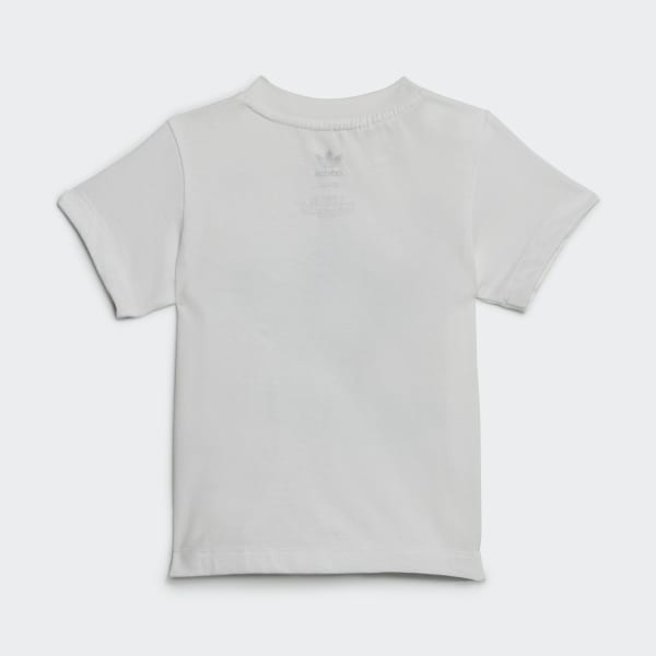 Bleu Ensemble t-shirt et short Trefoil