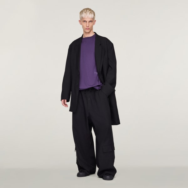 Y-3 - Boxy Short Sleeve Tee Tシャツ adidas Y-3 Boxy Short Sleeve T-Shirt - Black | adidas UK