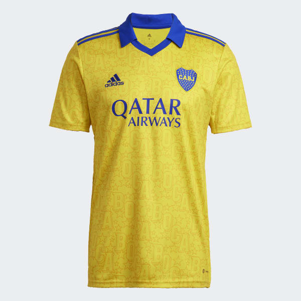 Amarelo Camisa 3 Boca Juniors 22/23 DB689