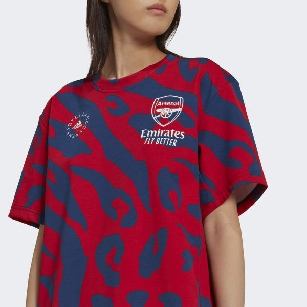 Rood Arsenal FC x adidas by Stella McCartney T-shirt DVY84