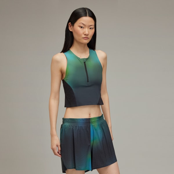 Multicolor Y-3 Allover Print Running Fitted Top