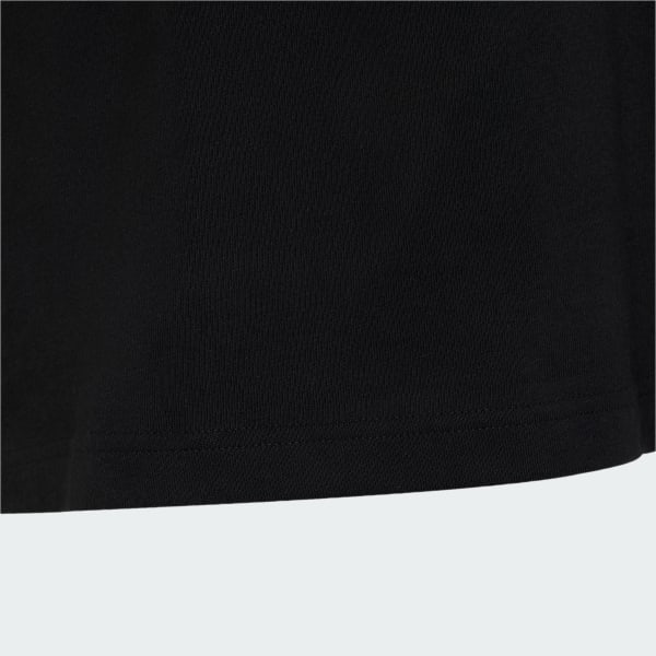 Black Cotton T-Shirt