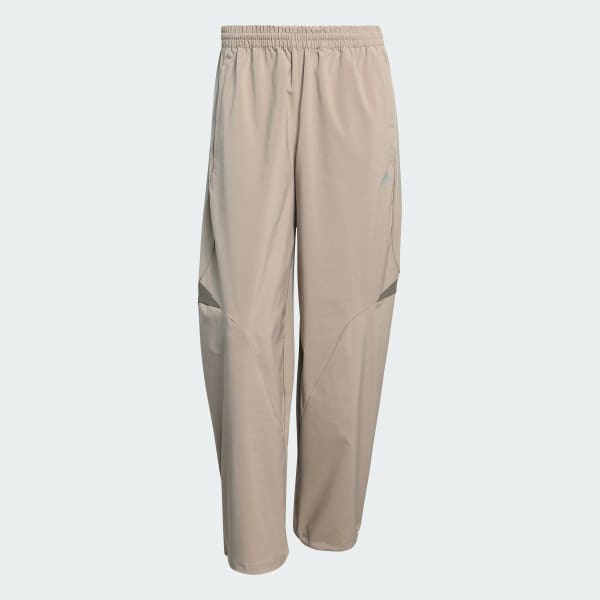 Brown F50 Loose Striped Track Pants