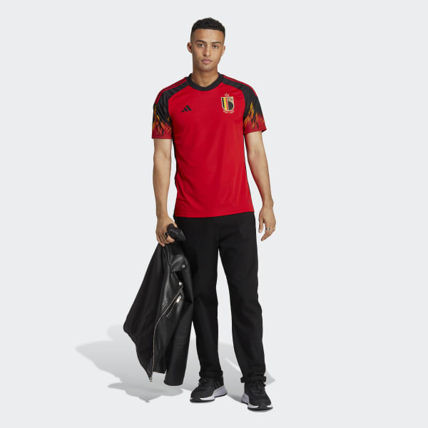 Rot Belgien 22 Heimtrikot F6346