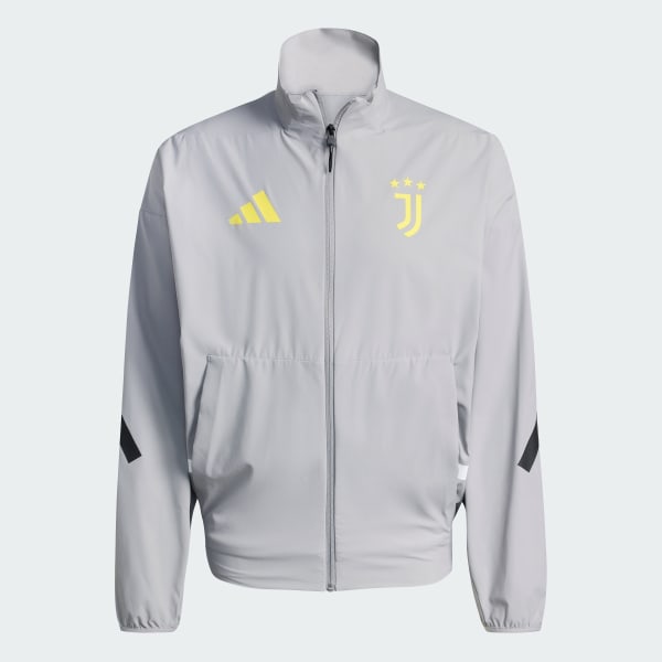 adidas Juventus FC Z.N.E. Anthem Jacket - Grey | Free Shipping