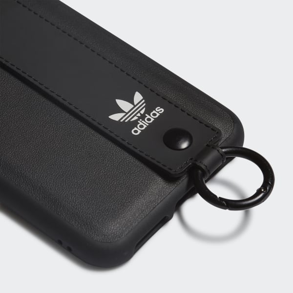 Damen Accessoires Handyhüllen adidas Leder Grip iPhone 11 Schutzhülle in Schwarz 