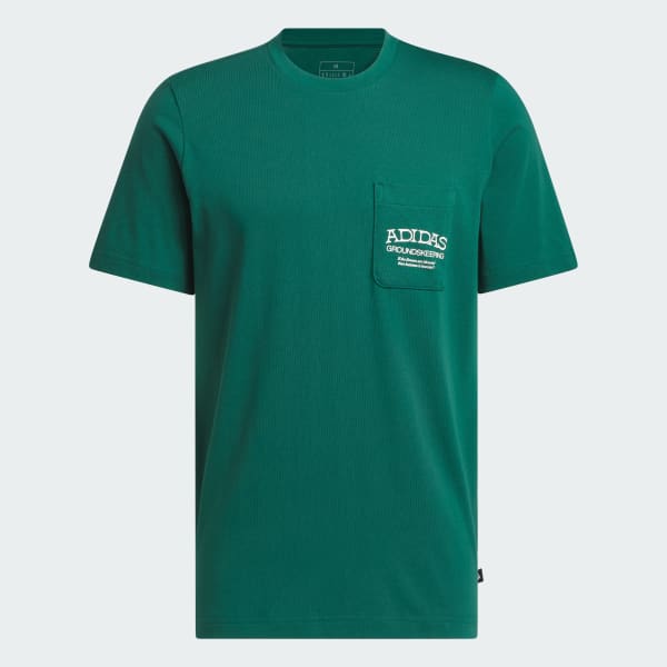 Green Groundskeeper Graphic Pocket Tee