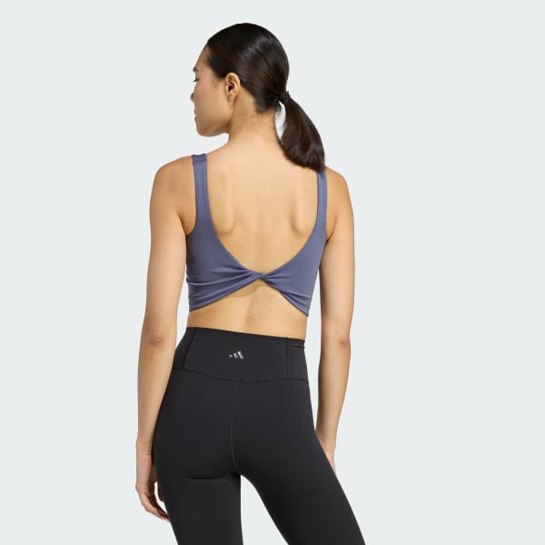 Mau-tim Áo Bra Tank Nâng Đỡ Nhẹ Power