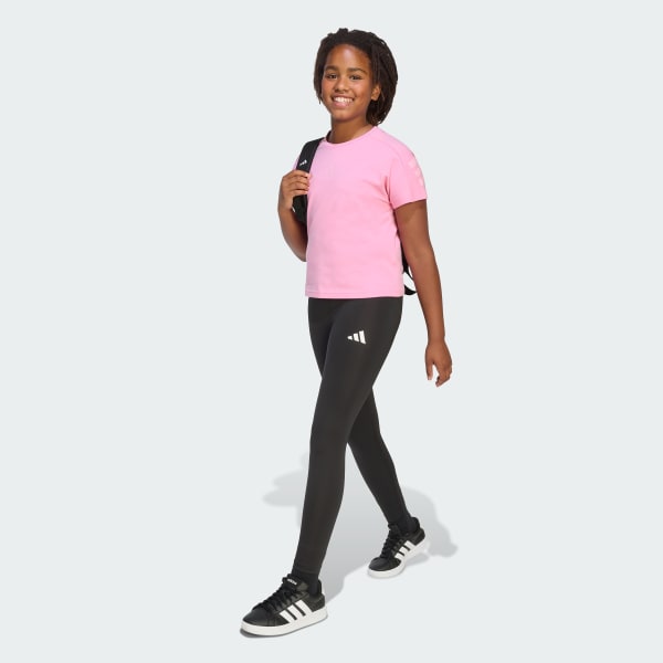 Pink Future Icons 3 Stripes T-Shirt