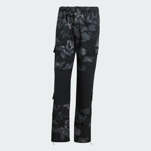 cierna Nohavice Camo Cargo