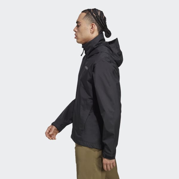 Negro Casaca para Lluvia Terrex Multi RAIN.RDY 2 Capas