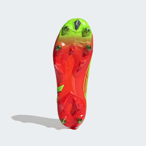 Rojo Calzado de fútbol Predator Edge.1 Terreno Blando