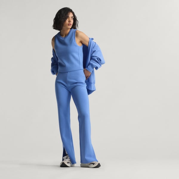 Bleu Soft Lux Flared Pants