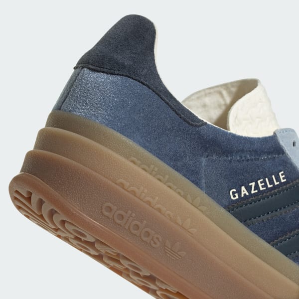 【Adidas】W GAZELLE BOLD ★JQ5144★ adidas Gazelle Bold Shoes - Blue | Free Shipping with