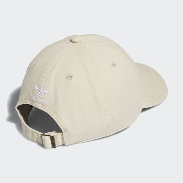 White Relaxed Strap-Back Hat FZ8488X